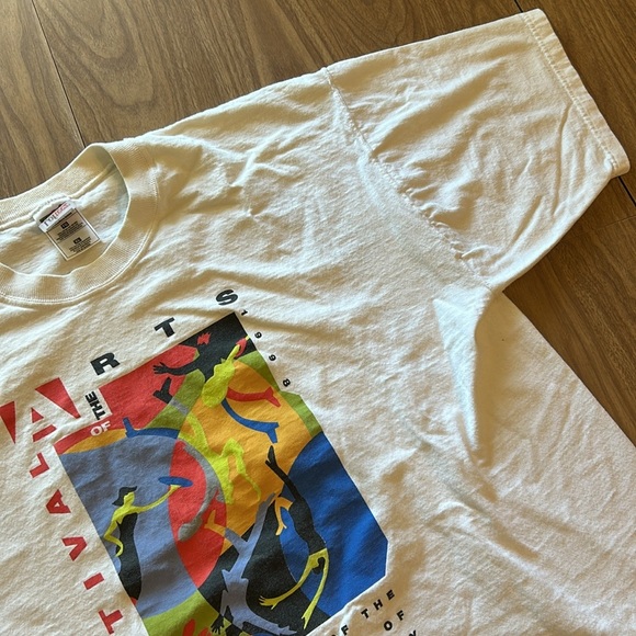 Vintage 90s Oklahoma City Festival of the Arts T-Shirt 1998 100% Cotton Men’s XL - Picture 7 of 7